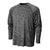 BAW Men's Black Vintage Heather Dry-Tek Long Sleeve Shirt
