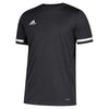 adidas Women's Black/White Team 19 Short Sleeve Jersey