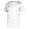 adidas Women's White/Black Team 19 Short Sleeve Jersey