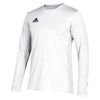adidas Men's White/Black Team 19 Long Sleeve Jersey