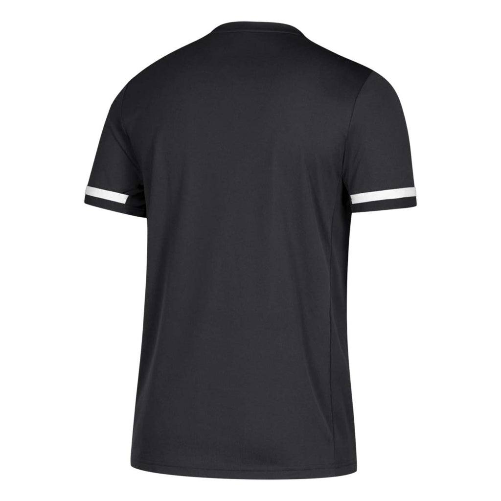 adidas Men's Black/White Team 19 Short Sleeve Jersey