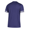 adidas Men's Collegiate Purple/White Team 19 Short Sleeve Jersey