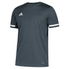 adidas Women's Grey/White Team 19 Short Sleeve Jersey