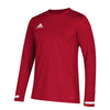 adidas Men's Power Red/White Team 19 Long Sleeve Jersey