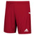 adidas Men's Power Red/White Team 19 Knit Shorts