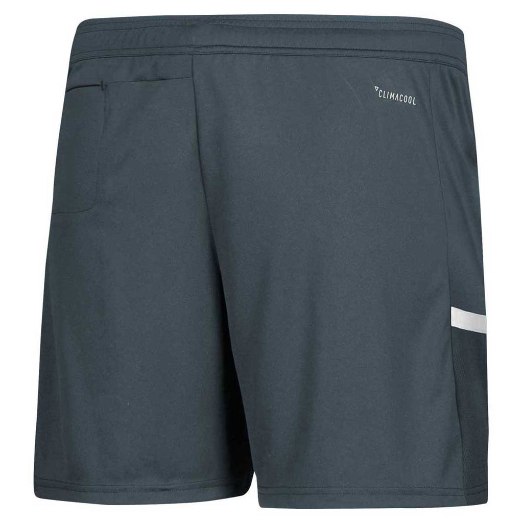 adidas Women's Grey/White Team 19 3-Pocket Shorts