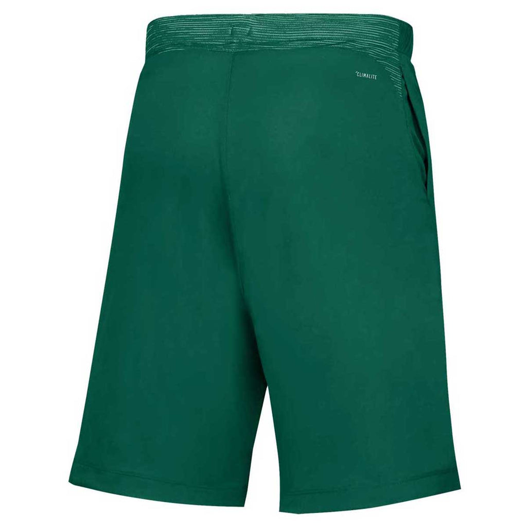 adidas Men's Dark Green/White Game Mode Shorts
