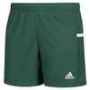 adidas Women's Team Dark Green/White Team 19 Knit Shorts