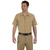 Dickies Men's Desert Sand 4.25 oz. Industrial Short-Sleeve Work Shirt