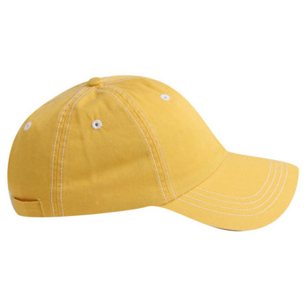 AHEAD Sunflower/White Pigment Dyed Contrast Mesh Cap
