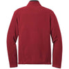 Eddie Bauer Men's Red Rhubarb Full-Zip Fleece Jacket