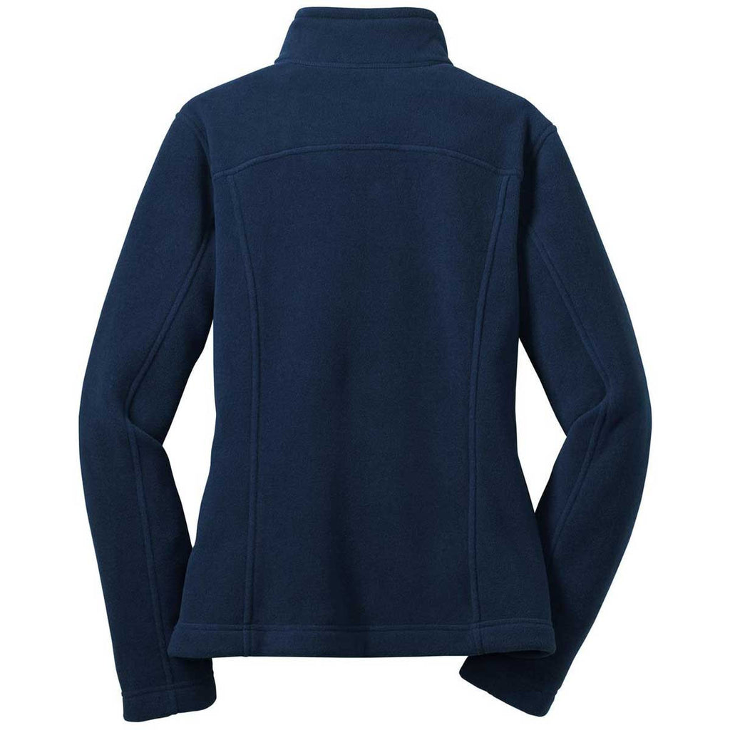 Eddie Bauer Women's River Blue Full-Zip Fleece Jacket