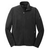 Eddie Bauer Men's Black Full-Zip Microfleece Jacket