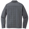 Eddie Bauer Men's Charcoal Grey Heather Shirt Jacket