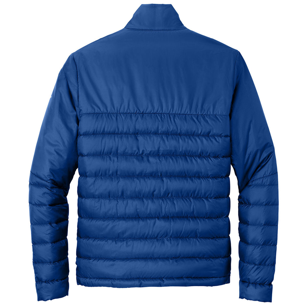 Eddie Bauer Men's Cobalt Blue Quilted Jacket