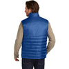 Eddie Bauer Men's Cobalt Blue Quilted Vest