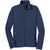 Eddie Bauer Men's Blue Shaded Crosshatch Softshell Jacket
