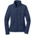 Eddie Bauer Women's Blue Shaded Crosshatch Softshell Jacket
