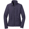 Eddie Bauer Women's Purple Shaded Crosshatch Softshell Jacket