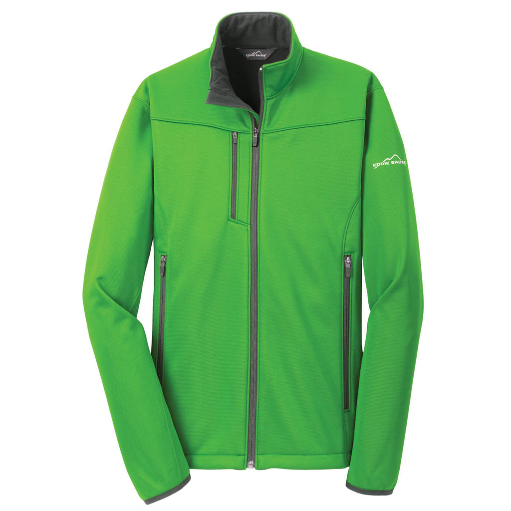 Eddie Bauer Men's Ivy Green Weather-Resist Softshell Jacket