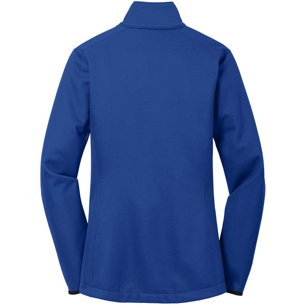 Eddie Bauer Women's Cobalt Blue Weather-Resist Softshell Jacket