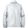 Eddie Bauer Women's White/Grey Steel Rain Jacket