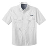 Eddie Bauer Men's White S/S Fishing Shirt