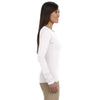 Econscious Women's White Organic Cotton Classic Long-Sleeve T-Shirt