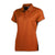 BAW Women's Texas Orange Eco Cool Tek Short Sleeve Polo
