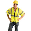 OccuNomix Men's Yellow Value Mesh Standard Vest