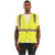 OccuNomix Men's Yellow High Visibility Value Solid Standard Safety Vests