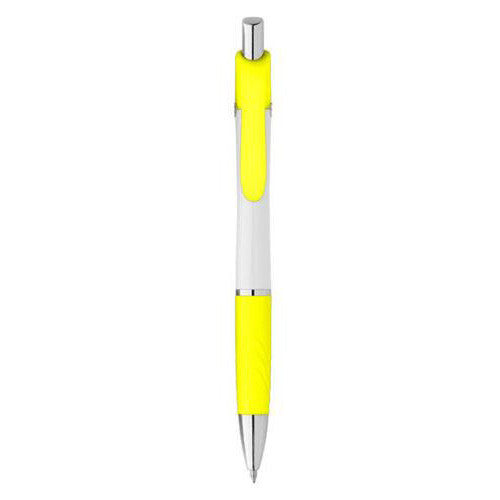 BIC Yellow Emblem Pen with Black Ink