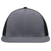 Pacific Headwear Graphite/Black/Graphite Premium M2 Performance Trucker FlexFit Cap