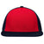 Pacific Headwear Red/Navy/Navy Premium M2 Performance Trucker FlexFit Cap