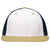 Pacific Headwear White/Navy/Vegas Premium M2 Performance Trucker FlexFit Cap
