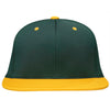 Pacific Headwear Dark Green/Gold Premium P-Tec FlexFit Cap