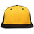 Pacific Headwear Gold/Black/Black Premium P-Tec FlexFit Cap