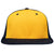 Pacific Headwear Gold/Navy/Navy Premium P-Tec FlexFit Cap