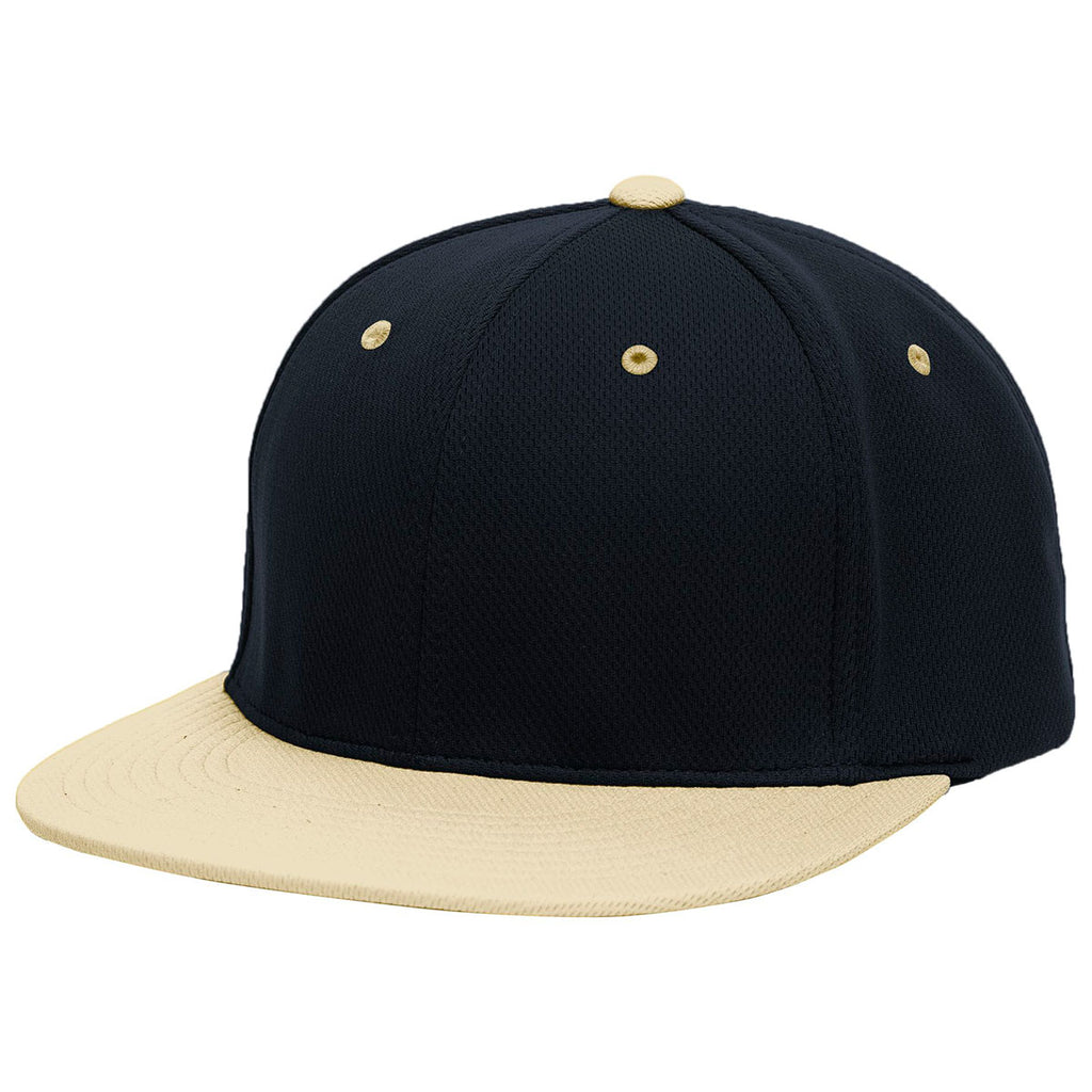 Pacific Headwear Navy/Vegas Premium P-Tec FlexFit Cap