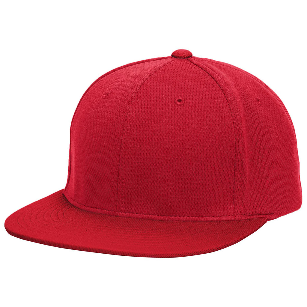 Pacific Headwear Red Premium P-Tec FlexFit Cap