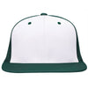 Pacific Headwear White/Dark Green/Dark Green Premium P-Tec FlexFit Cap