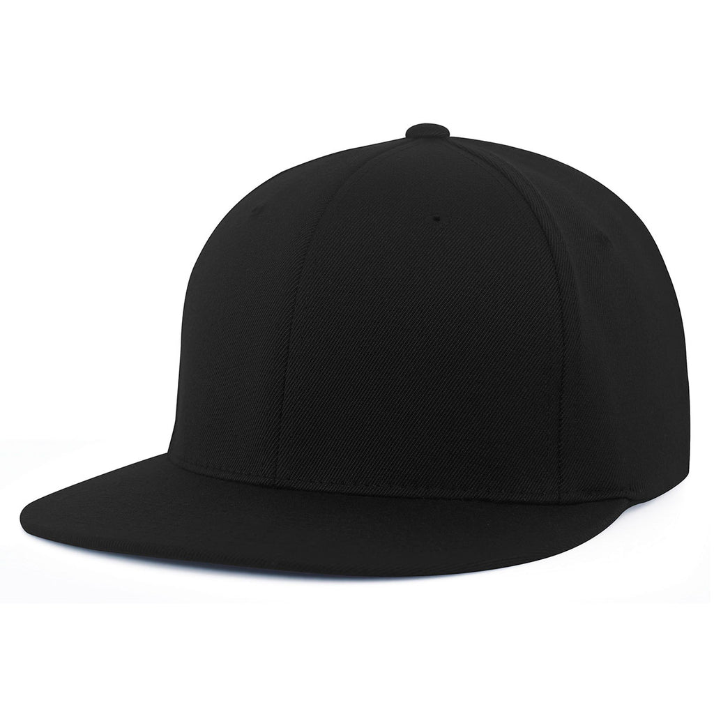 Pacific Headwear Black Premium A/C2 Performance FlexFit Cap