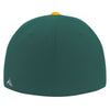 Pacific Headwear Dark Green/Gold Premium A/C2 Performance FlexFit Cap