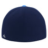 Pacific Headwear Navy/Columbia Blue Premium A/C2 Performance FlexFit Cap