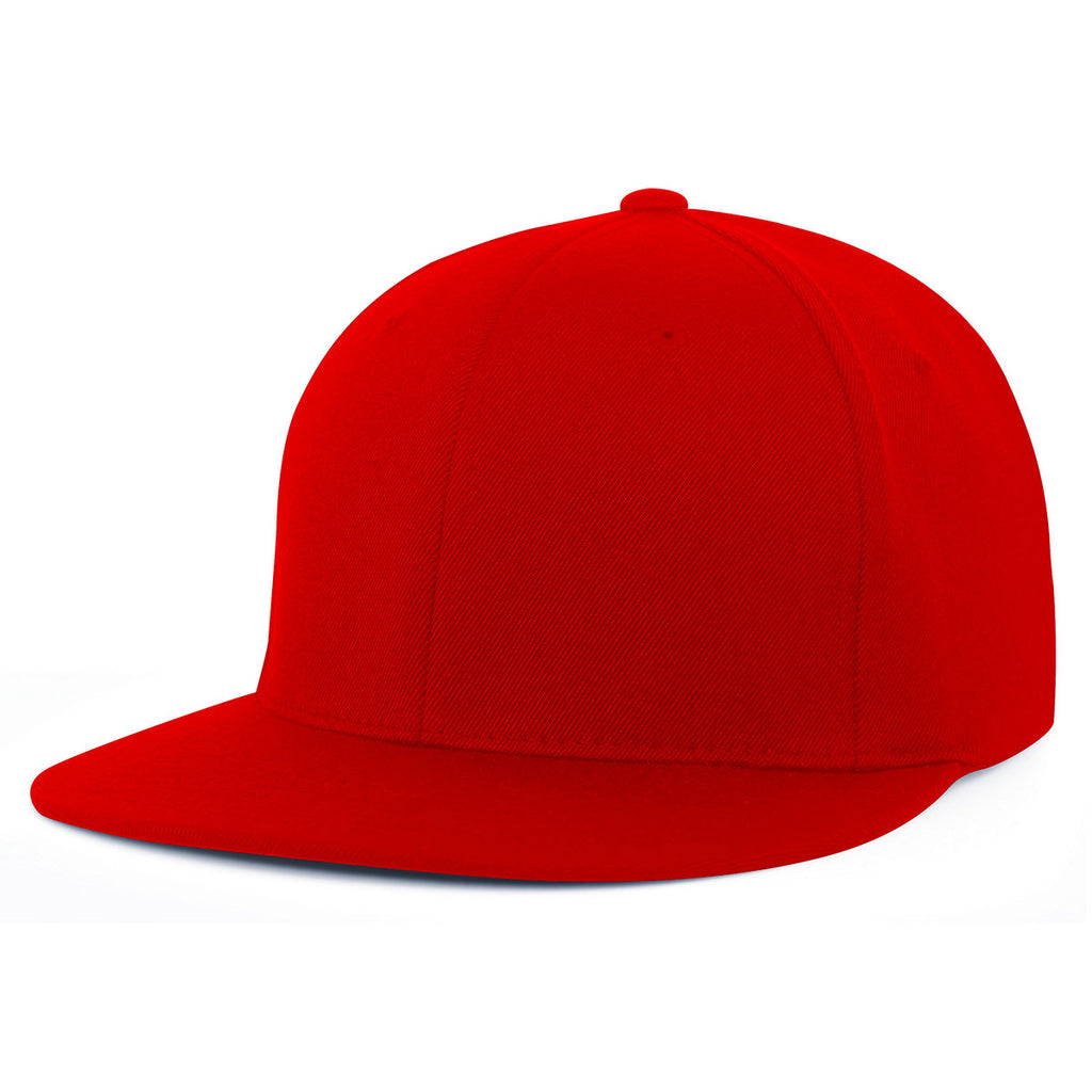 Pacific Headwear Red Premium A/C2 Performance FlexFit Cap