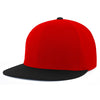 Pacific Headwear Red/Black Premium A/C2 Performance FlexFit Cap