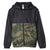 Independent Trading Co. Youth Black/Forest Camo Lightweight Windbreaker Zip Jacket