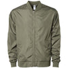 Independent Trading Co. Unisex Army Lightweight Bomber Jacket