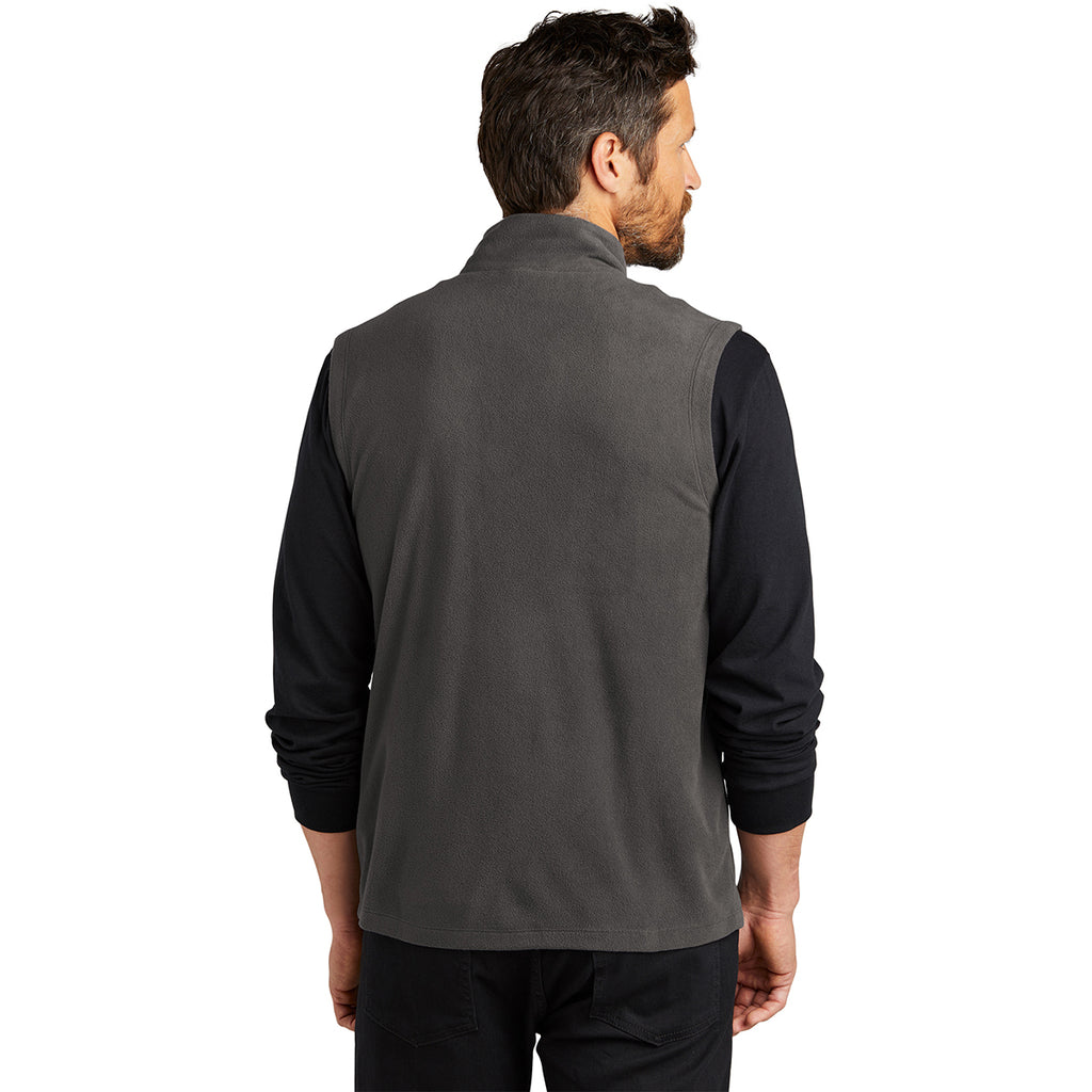 Port Authority Men's Pewter Accord Microfleece Vest