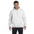 Hanes Men's White 9.7 oz. Ultimate Cotton 90/10 Pullover Hood